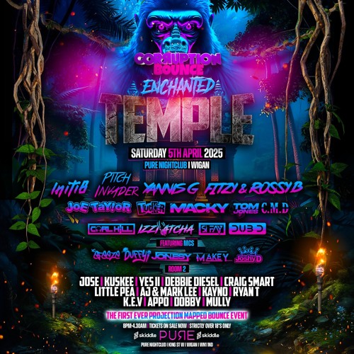 Cmd Corruption Bounce Enchanted Temple Promo Mix 5th April 2025 Dj Donk Set