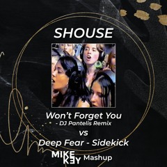 Shouse - Won't Forget You - DJ Pantelis Remix VS Sidekick Deep Fear (MIKEK3Y Mashup)