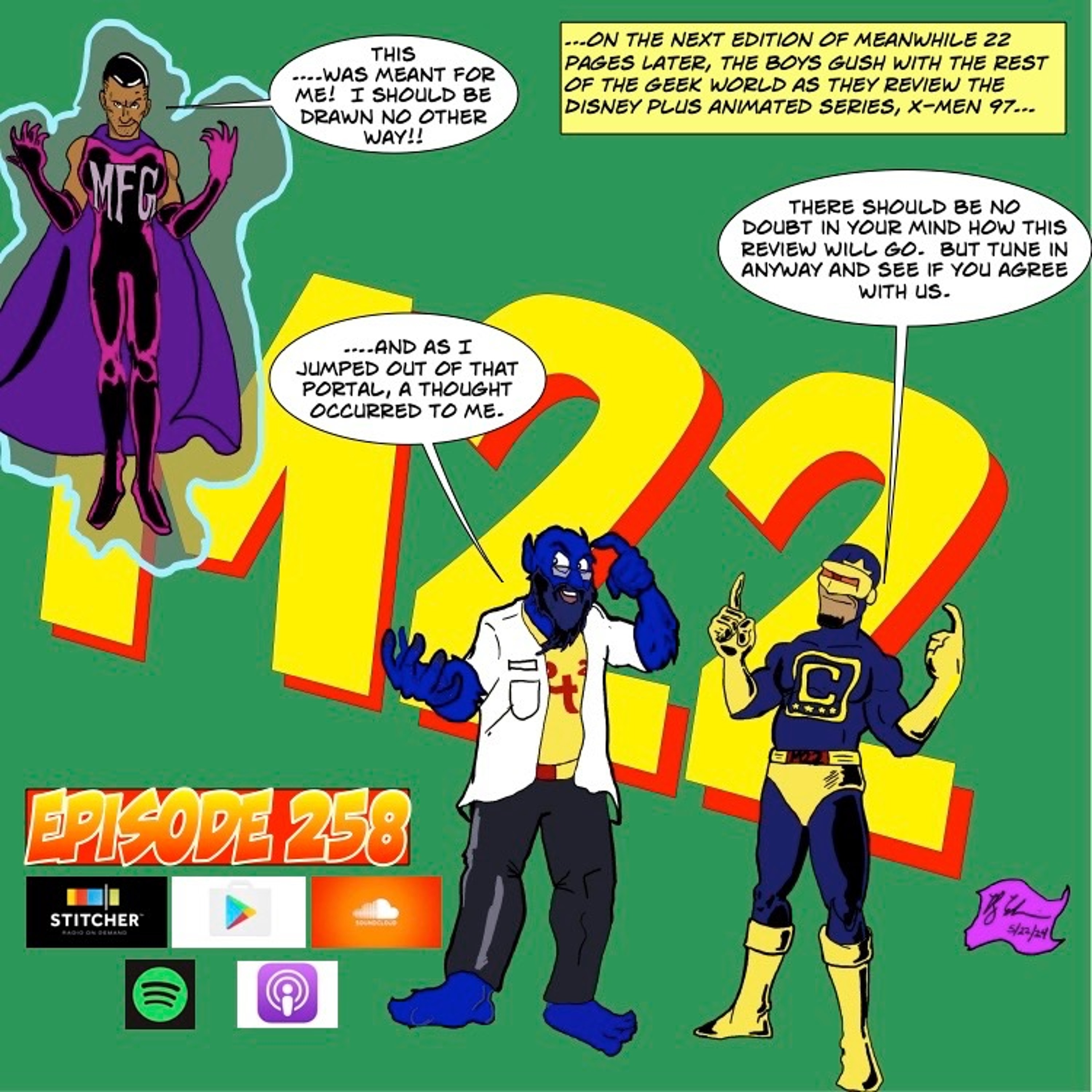 Episode 258:  X-Men ’97 episode artwork