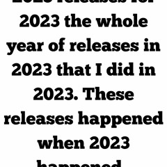 2023 Releases Mixed