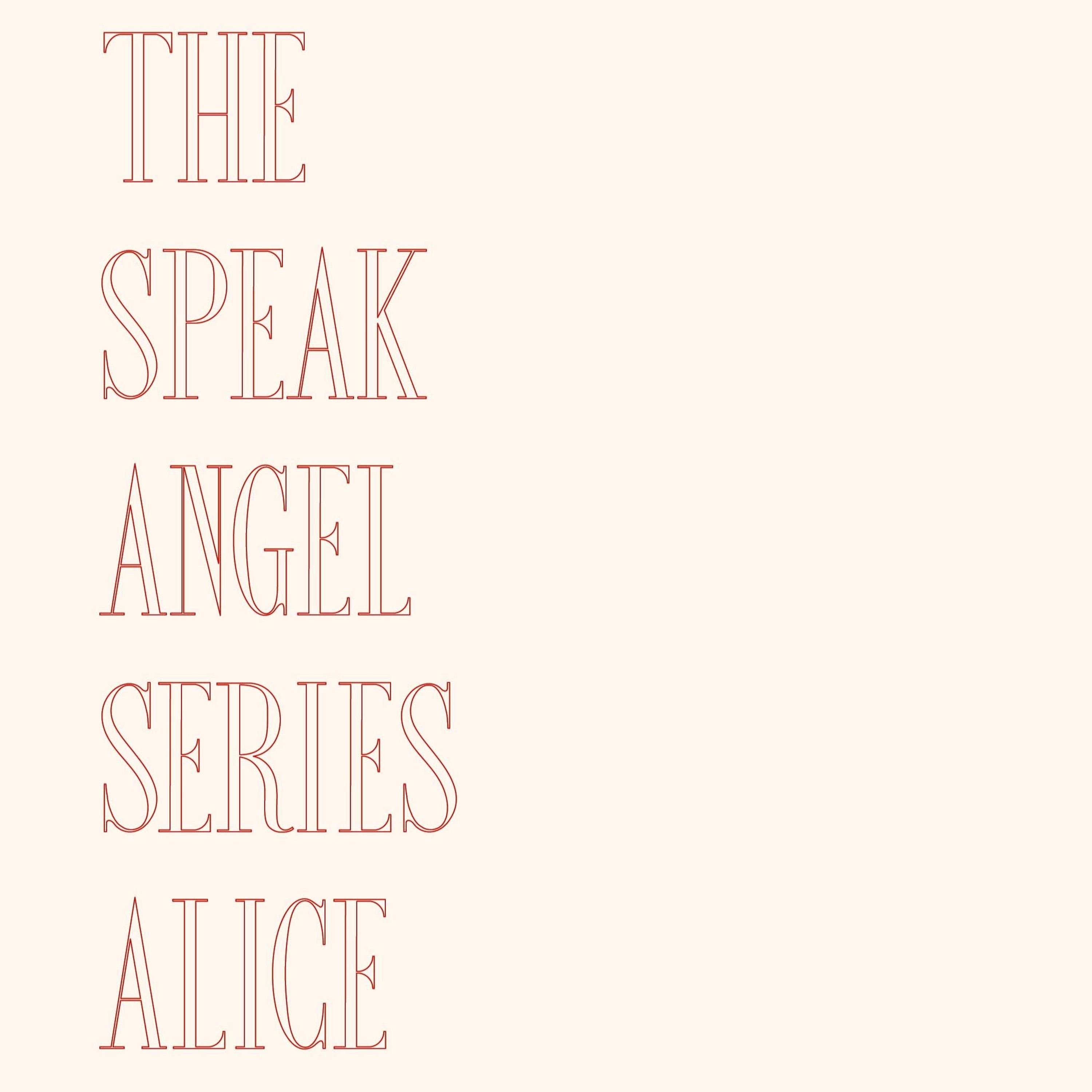 The Speak Angel Series by Alice Notley episode artwork