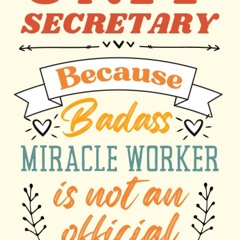 ⚡read❤ Unit Secretary Gifts: An Appreciation and Thank You Gift, Blank Notebook