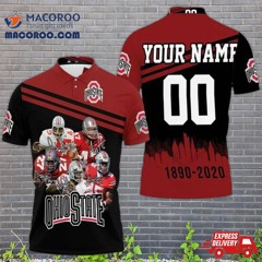 Ohio State Buckeyes Legend Players Signed 130th Anniversary Personalized Polo Shirt