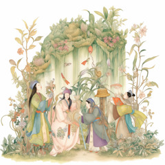 The Flower-Elves - A Chinese Folktale
