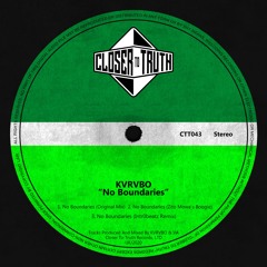 [CTT043] KVRVBO - NO BOUNDARIES EP