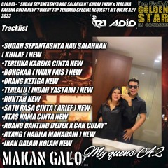 DJ ADID - ''SUDAH SEPANTASNYA KAU SALAHKAN (KHILAF) & TERLUKA KARENA CINTA NEW''FUNKOT (MY QUENS A2)