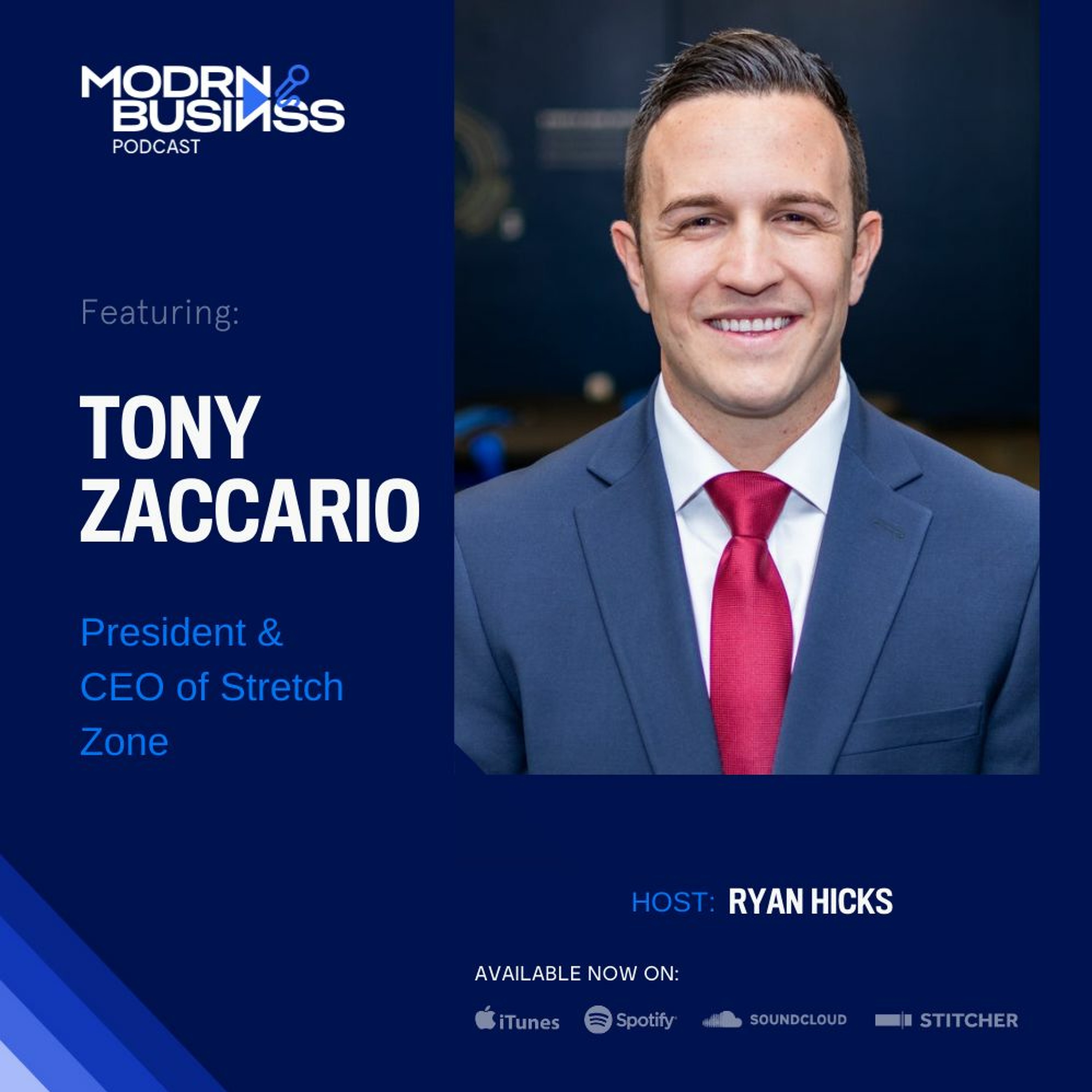 Tony Zaccario, President of Stretch Zone