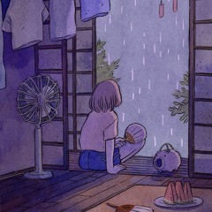 raining outside