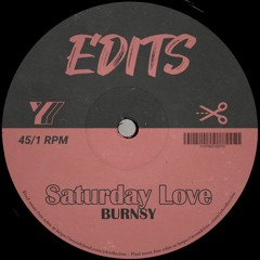 Cherrelle - Saturday Love (Burnsy Edit) [FREE DOWNLOAD]
