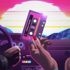 VatraWave - Riding Through the Sunset | Copyright Free Darkwave Synthwave |