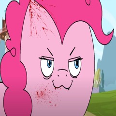 Pinkie Pie kills Rainbow Dash and stuffs her limbs inside of cupcakes