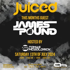 Juiced Digital Sessions Hosted By Tomas McGoldrick with Guest James Pound Episode 15