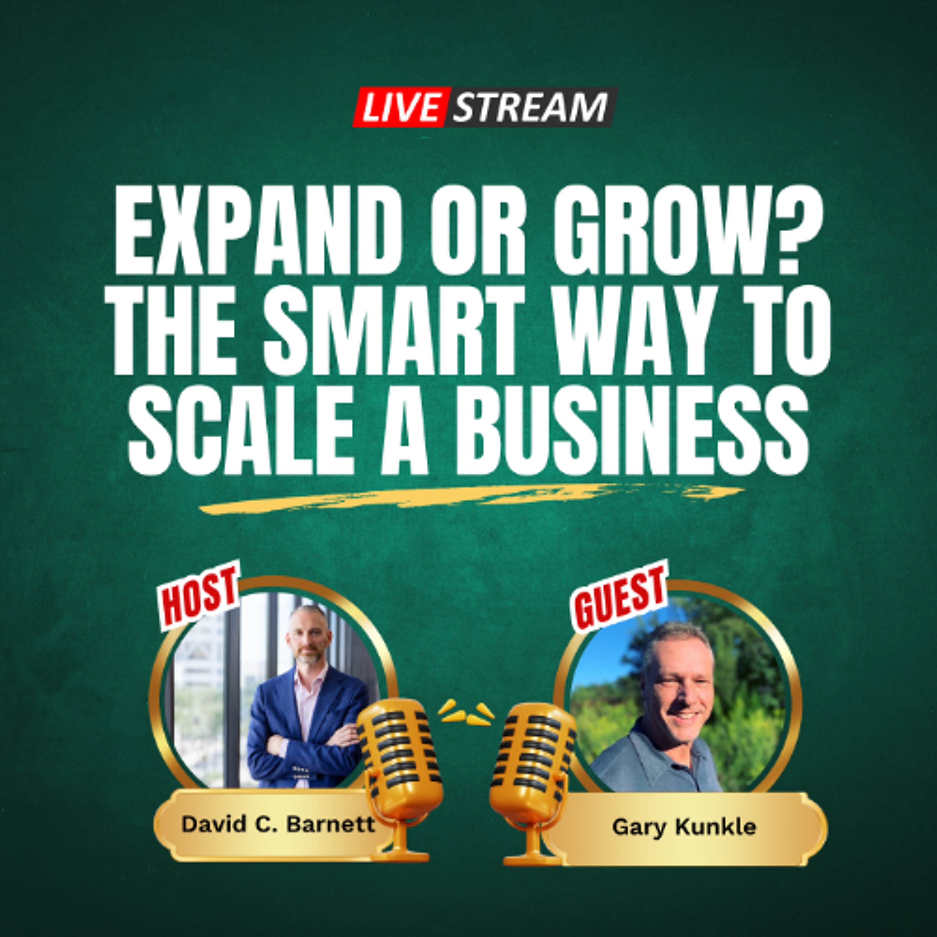 LIVE  Expand or Grow? The Smart Way to Scale a Business