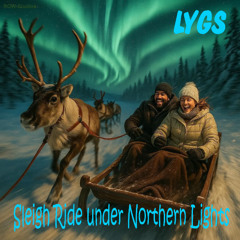 Sleigh Ride under Northern Lights