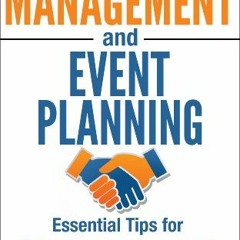 Read EBOOK EPUB KINDLE PDF Conference Management and Event Planning by  Nainil Chheda