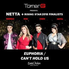 TOMER G ft. Netta (Eurovision2019 Winner)+Mergui+Riki Ben Ari+Chen Aharoni - Euphoria/Can't Hold Us