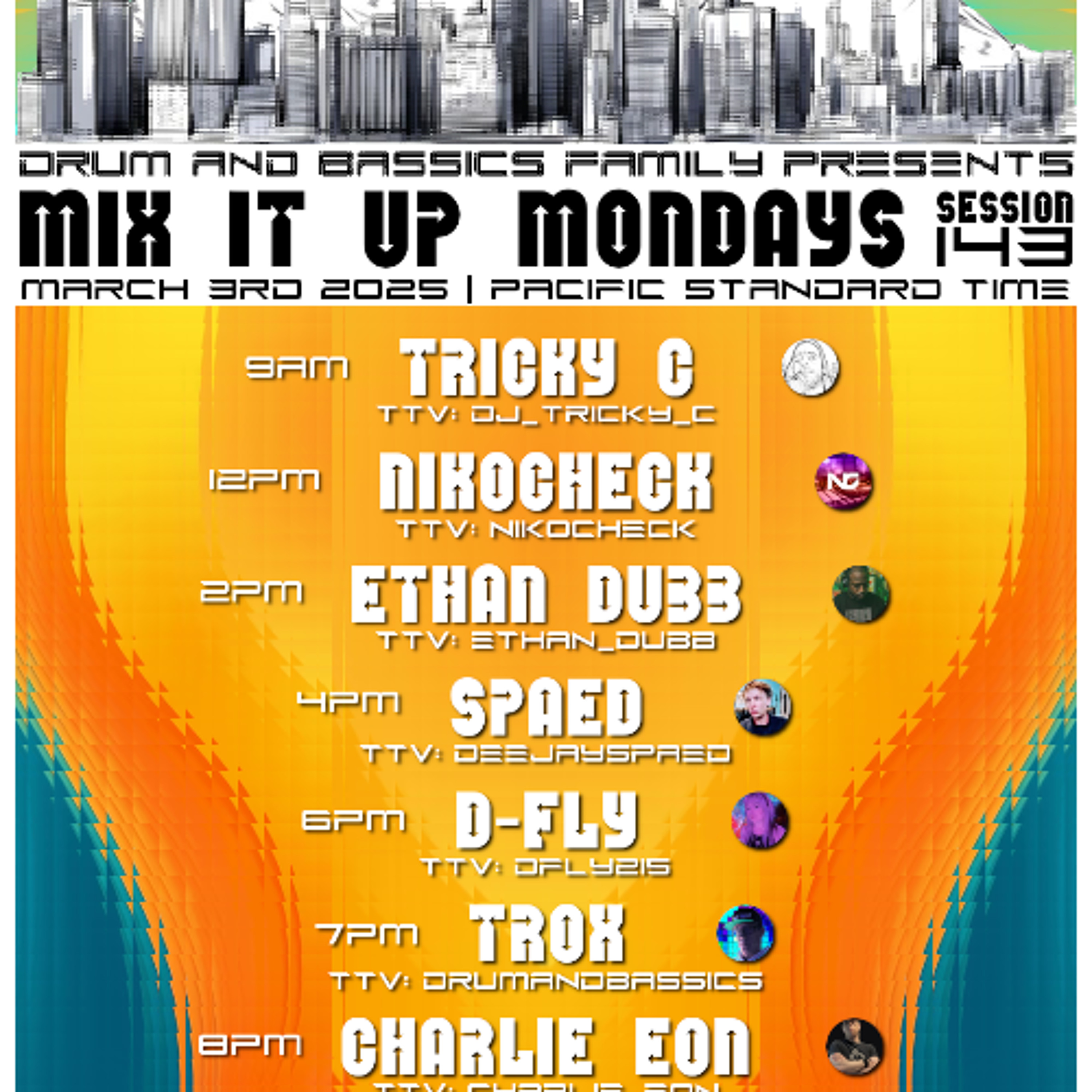Mix It Up Monday March 3rd 2025 episode artwork