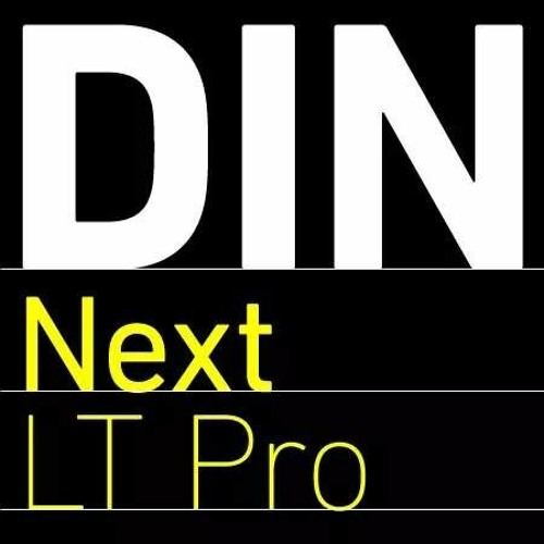 Stream Din Pro Font Family Free Download by Jeffrey Wilson | Listen online  for free on SoundCloud