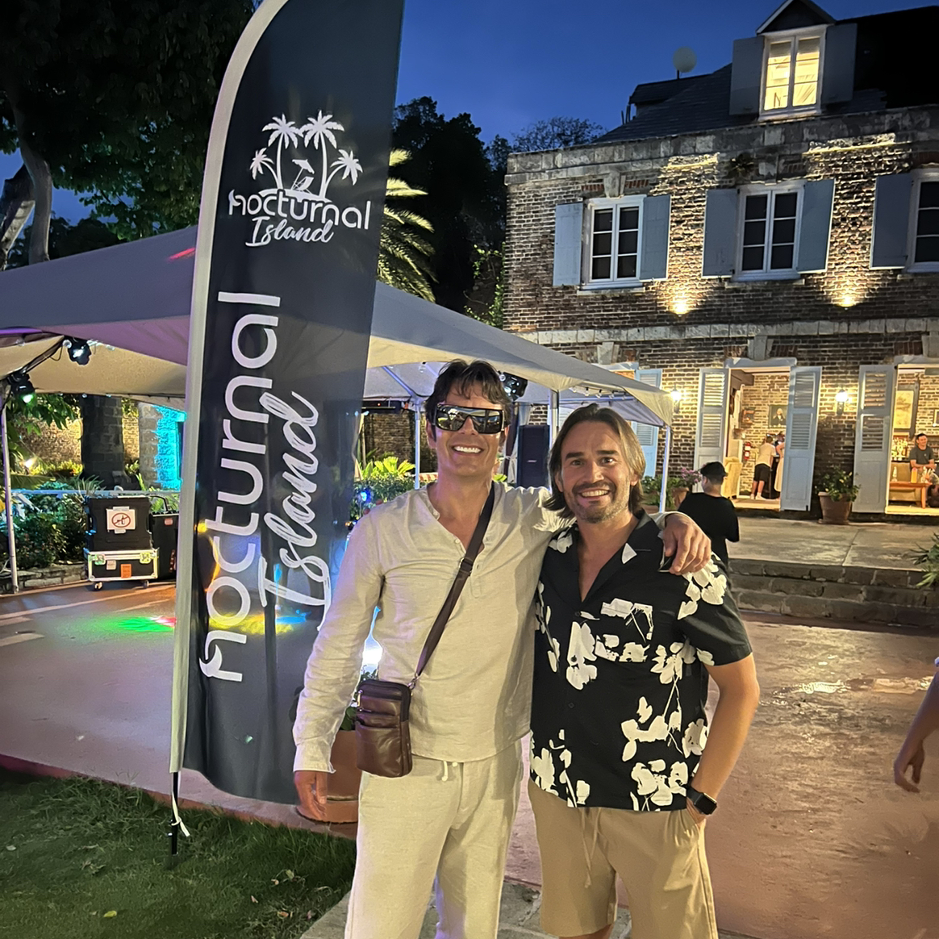 Joie de Vivre live set in Antigua at Admirals for Nocturnal Island party episode artwork