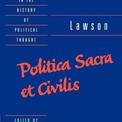 PDF✔read❤online Lawson: Politica sacra et civilis (Cambridge Texts in the History of Political