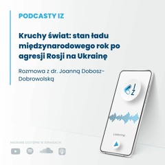 Kruchy świat: stan ładu międzynarodowego rok po agresji Rosji na Ukrainę - Podcasty IZ 75/2023