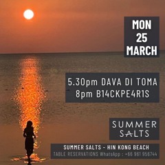 Dava Di Toma @ Summer Salts Koh Phangan Sunset Session 25.03.24