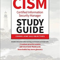 Download pdf CISM Certified Information Security Manager Study Guide by  Mike Chapple