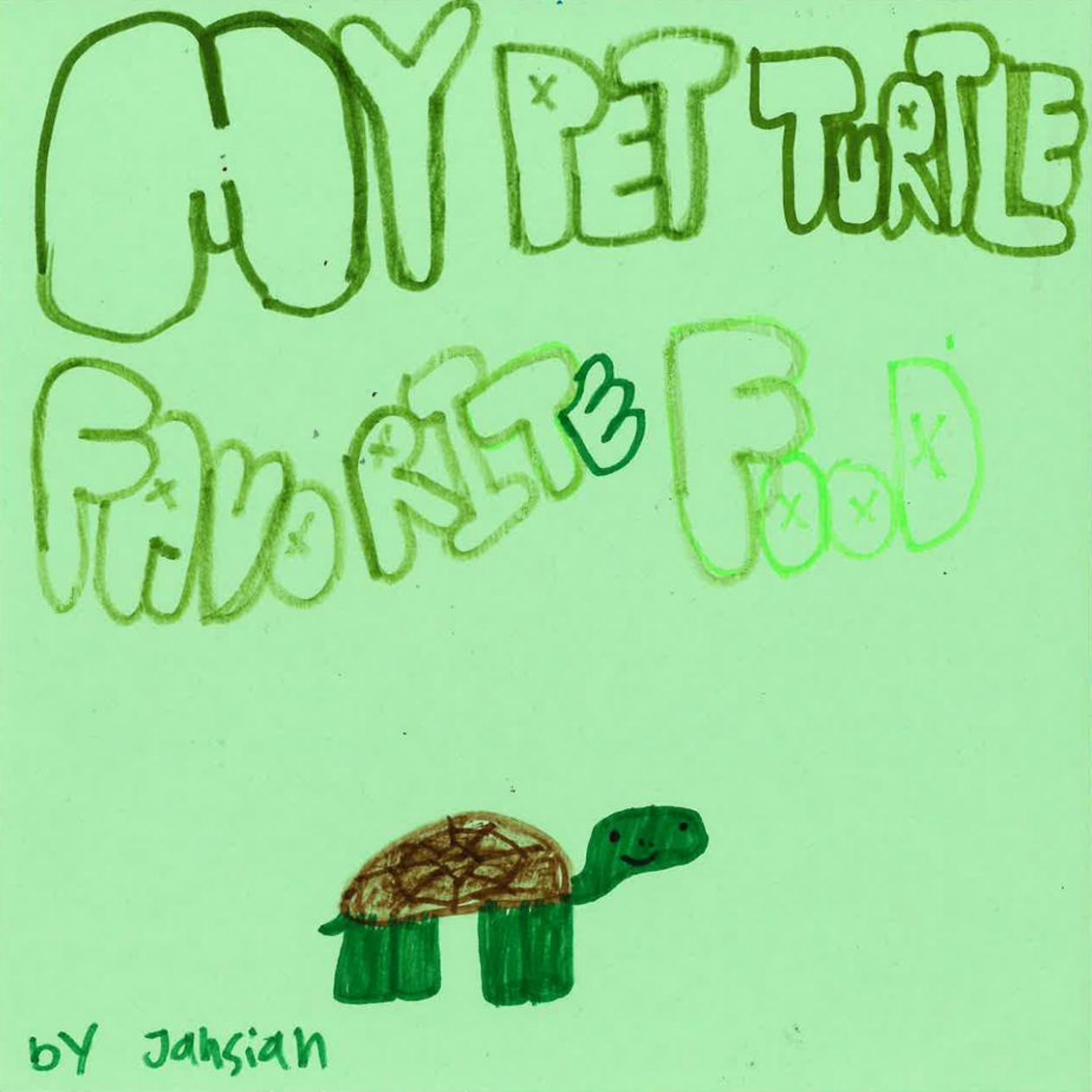 My Pet Turtle's Favorite Food by Jahsiah episode artwork