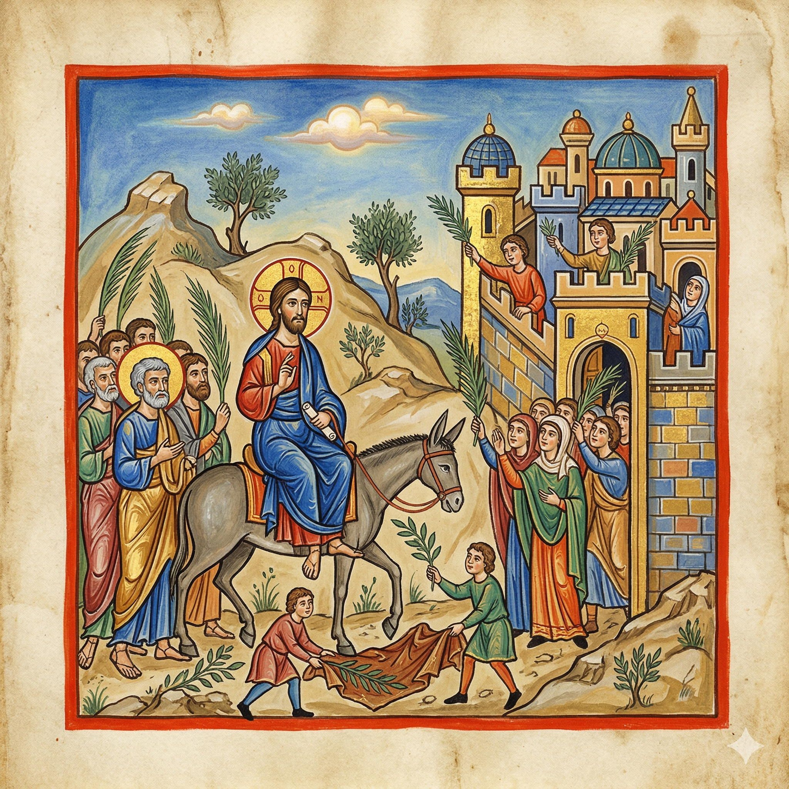 Pâques 1 - Rameaux : Jésus libère le monde par le "pouvoir-de-ne-pas" (Matthieu 21:1-11)