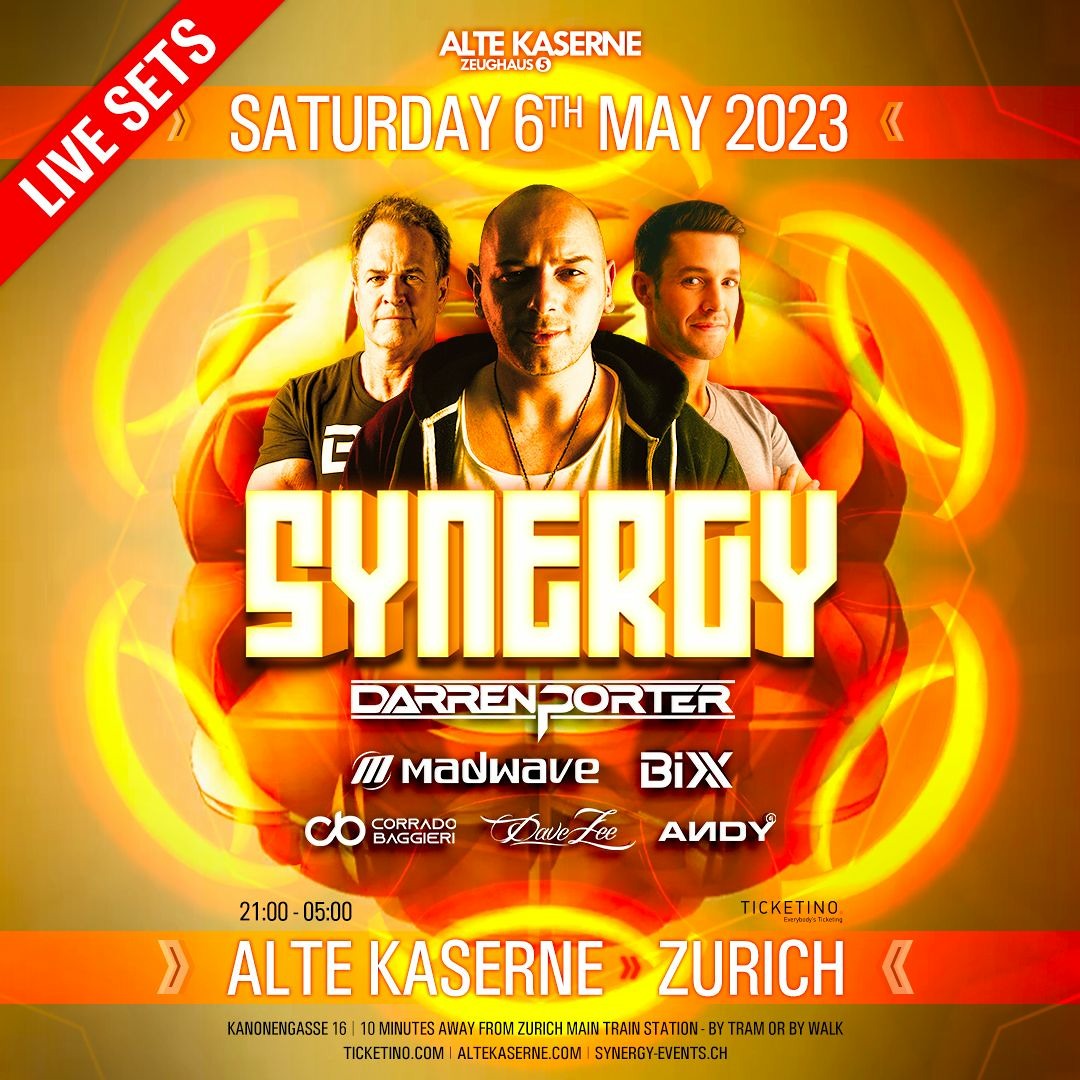 Stream SYNERGY Events | Listen to [LIVE SETS] SYNERGY @ Alte Kaserne ...