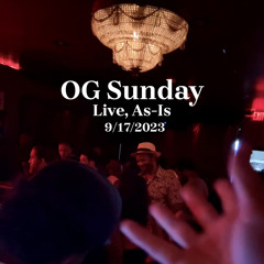OG Sunday Live, As-Is