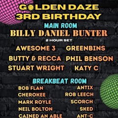 Golden Daze 3rd Birthday Set @ Rebellion - Manchester - 17th January 2026