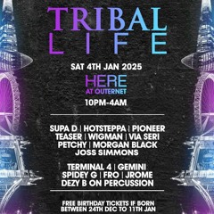 Dj Joss Simmons & Dezy B @ Tribal Life @ Outernet Jan 4th 2025