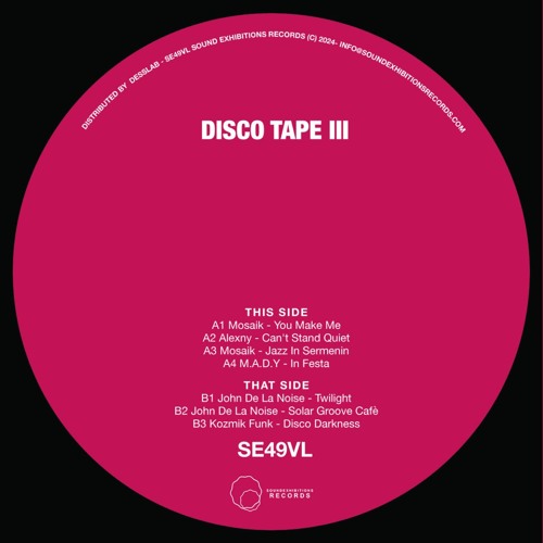 Mosaik - Jazz In Sermenin  12''
