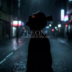 eyes lost in the rain