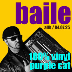 gato roxo live vinyl set - baile (04.07.25)
