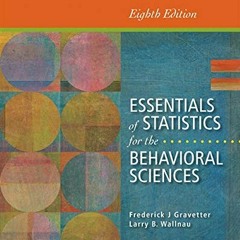 View EPUB 🎯 Essentials of Statistics for the Behavioral Sciences by  Frederick J Gra