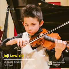 Joji Lewicki / Global Genius Music Competition 2025 Spring Season Season Top 1 Award Winner