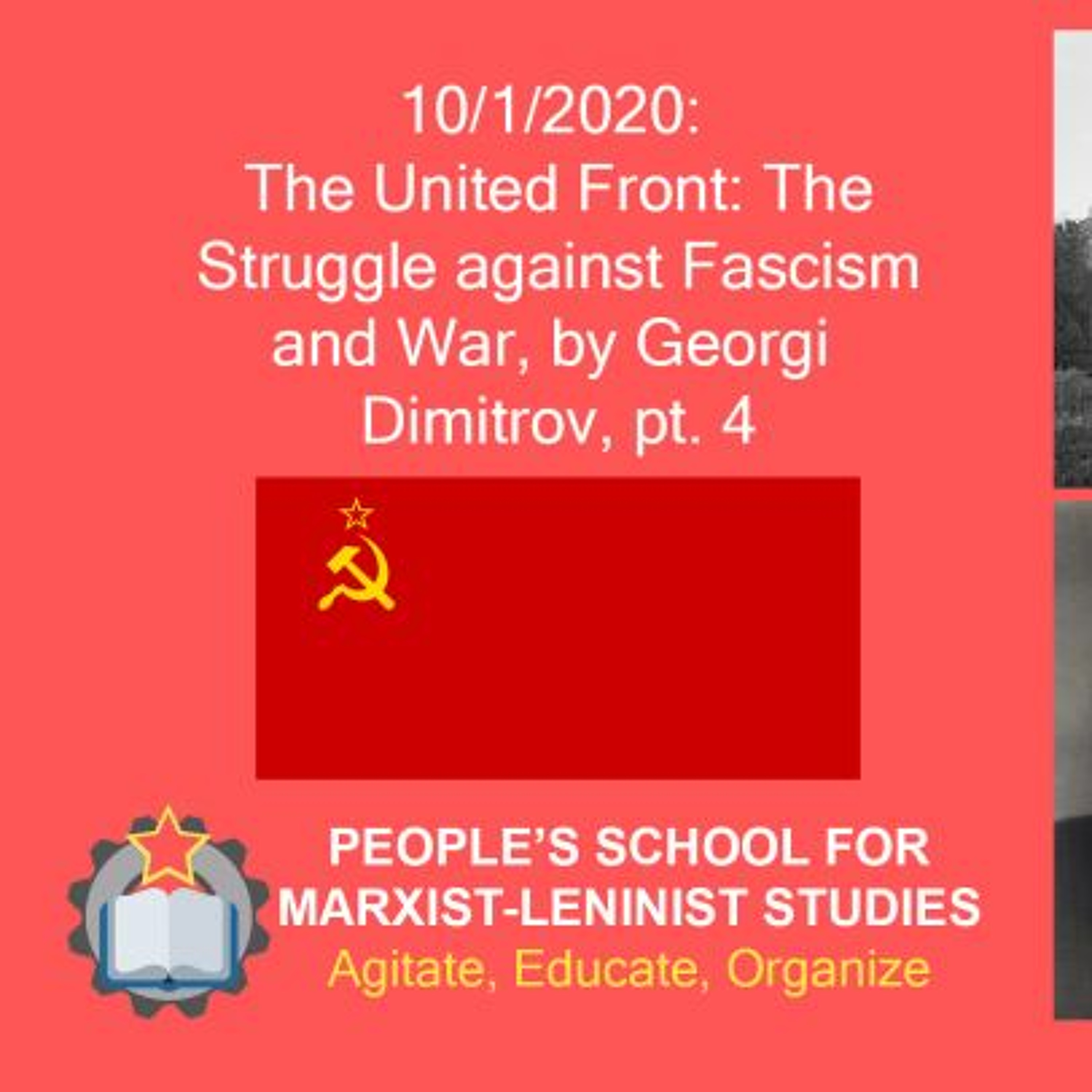 The People’s School for Marxist-Leninist Studies