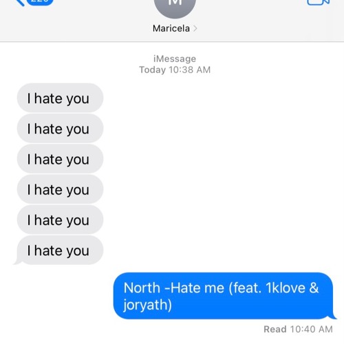 North -Hate Me(feat. 1klove & Joryath) Prod. Apostle