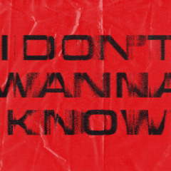 Ginchy & Eli X - I Don't Wanna Know