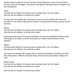 Ik wil een Fat,Fat,Fatbike (Tekst op de foto)