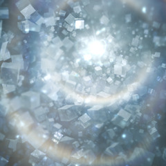 staring into eternity through frosted glass