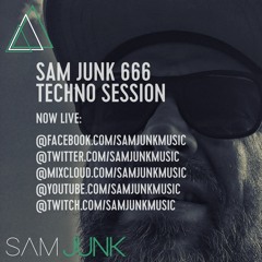 Sam Junk Live Mix Session @ Junk Studio Basement - 10.03.2023 - Techno 666 Session