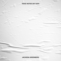 Voice Notes 2017-2019