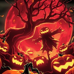 Spooky scary skeleton