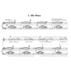 Pawel Strzelecki: 3. "Alla Musa" [Songs to the Lyrics by Ugo Foscolo for Tenor and Piano (2025)].