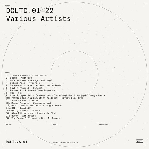 Dubspeeka - SK30 (Markus Suckut Remix) - Drumcode Limited - DCLTDVA.01