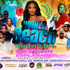 WORLD BEACH PROMO 2 MARCH 24TH 2024 @DJONETIMEISREAL