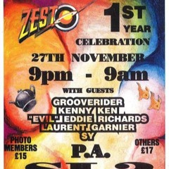 Kenny Ken  & Laurent Garnier - Zest '1st Year Celebration' - 27th November 1992 - Side B
